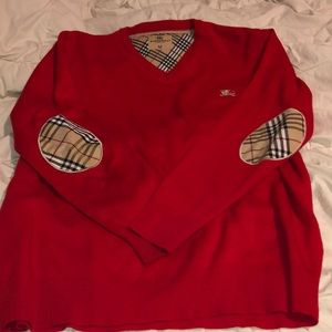 Burberry Red Sweater